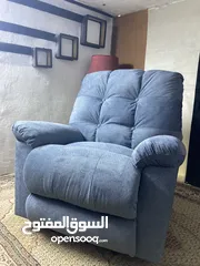  2 كرسي ريكلاينر امريكي (recliner) عدد 2