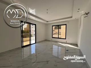  2 شقق ارضية وطوابق مكررة و أخير مع روف جديدة للبيع خلدا مساحات 150م & 190م مع تراسات و حدائق