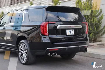  18 GMC Yukon Denali 2022 جي ام سي يوكن دينالي للبيع بحالة الوكالة تحت الكفالة2027