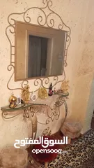  8 سفره حديد  مع قنصل تفصيل  مستعمل للبيع