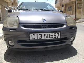  5 رنيو كليو 2002 محرك 1600 أقتصادي وقوي فحصها  قصعات