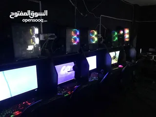  3 محل pc قيمنق  10 اجهزة مواصفات قووووية كاااامل مكمل بسعرررررر حرق قابل للتفاوض