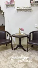  1 طاوله مع كرسي 2