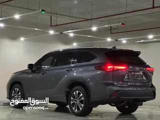  22 Toyota HighLander 2021 Xle  بحالة الوكالة