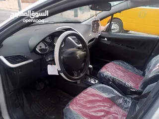  18 بيجو 206جيراوتوماتيك موديل 2011 فحص كامل قاطعه مسافه 110الف فقط