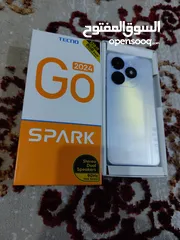  18 مستعمل ايام  Spark GO 2024  رام 8 جيجا 128 شغال كفاله الشركة متوفر توصيل