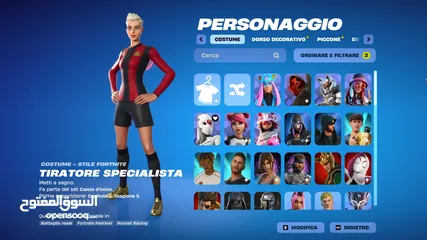  1 حساب فورت نايت يحتوي على سكن الآيكونك الحساب قابل للربط على جميع المنصات إكسبوكس، بلايستيشن، نينتندو