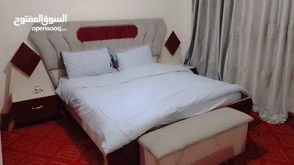  3 غرفه نوم بحاله الوكاله استعمال خفيف خشب زان