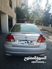  4 هوندا سيفك 2003 اوتوماتيك بحالة ممتازة قابلة للبدل