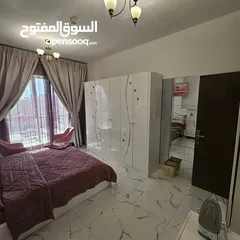  3 افخم واجمل غرفه وصاله مفروشه بالكامل للإيجار الشهري في ابراج الواحه