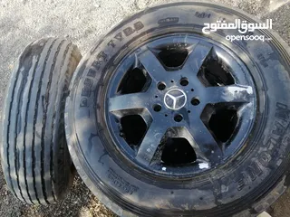  2 Mercedes 18inch Desert Tyres