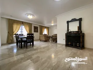  24 شقة مفروشة كامل للإيجار-طابق اول-175م-الرابية-الجاردنز