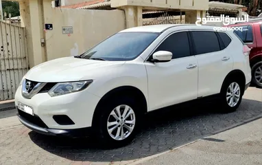  2 NISSAN X-TRAIL 2015 GCC 7 SEATS BASIC MODEL