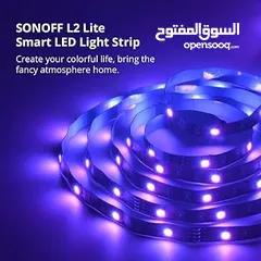  2 اضاءة داخلية LED RGB strip من sonoff