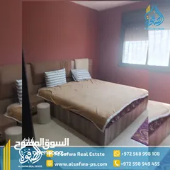  5 شقه مفروشه للايجار  واسعه للايجار البيره قرب الصحه  مناسبة جدا لعائله