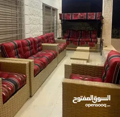 18 عروض على أطقم رتان الخماسي فقط 1115 شامل التوصيل داخل عمان والزرقاء