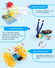  2 6-in-1 STEM Robotics Science Kit for Kids!