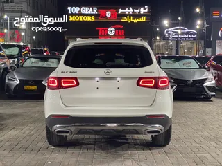  4 مرسيدس GLC300 2021 4Matic بحالة ممتازة جداً