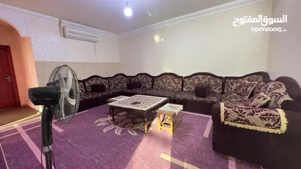  6 شقة مفروشة للايجار اسبوعي شهري بالحي الجنوبي قرب مسجد علياء التل