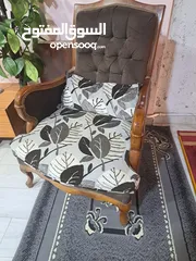  4 طقم كنب جلوس 8 مقاعد مع الطرابيزات زجاج للبيع