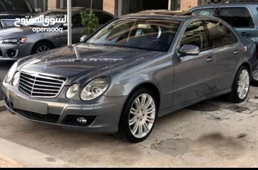  2 مرسيدس E200 2007 للبيع