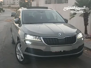  2 جيب سكودا كاروك فل الفل اضافات  امكانيه التقسيط واردة