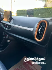  9 كيا مورننغ Morning 2021 GTLine فل كامل مع فتحة لون اسود مميز باقل سعر في السوق كاش او اقساط