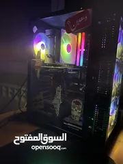  1 كمبيوتر العاب gaming computer قوي وبحالة الوكالة ممتاز جدا