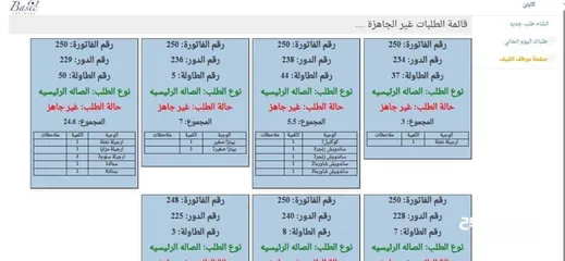  5 نظام المطاعم و الكافيهات بتفاصيل تخدم المطاعم من الالف للياء بنسخة  ومميزاته الجديدة: نظام الكباتن