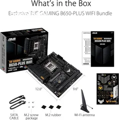  6 مذربورد ASUS TUF Gaming B650-PLUS