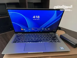  5 Dell i7-10th جيل عاشر  رام 32 غيغا لمس يفتح 360 درجة معدن المنيوم بالكامل كيبورد مضيء