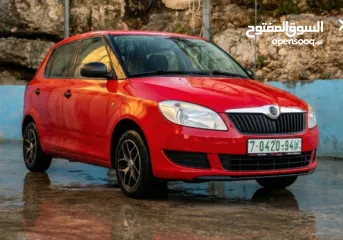  1 سكودا فابيا بنزين برايفت جير عادي