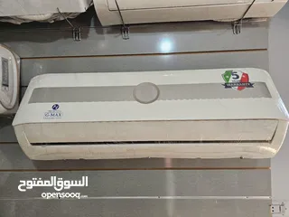  6 مكيف سامكس 1 طن انفيرتير A+++ مستعمل بحالة الوكاله شامل توصيل وتركيب مجانا