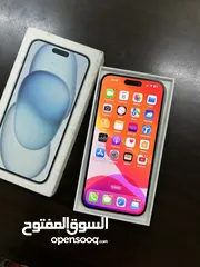  1 ايفون 15 بلس512جيجا امريكيIphone 15 plus 512 GB