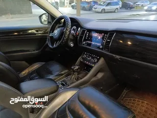  7 سكودا كودياك 4×4 ايد صفر  فتحة بانوراما  جديدة السيارة