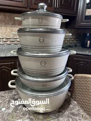  15 طقم طناجر 5 قطع