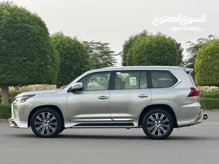  1 لكزس LX570 مديل 2018 خليجي بحاله وكاله