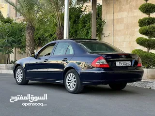  3 بانوراما مرسيدس E200 ايليقانس 2009 بحالة الوكالة