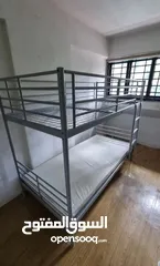  4 سرير ايكيا طابقين ن / ikea bunk bed metal