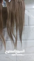  3 وصلات شعر طبيعي مكفول وسعر خيال
