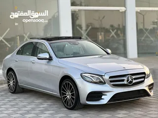  7 مرسيدس E300 موديل 2017 فضي بانوراما 3 فص