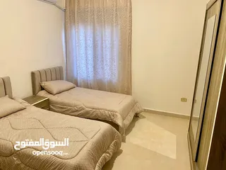  6 شقة مفروشة جديدة عفش فاخر و نظيفة في ضاحية الرشيد