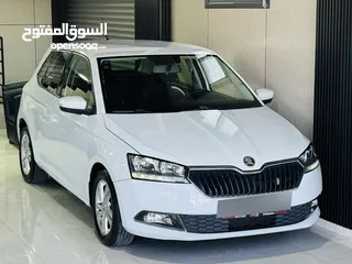  3 سكودا فابيا ترخيص 2021 إضافات مميزة  شركة الوكيل التجارة السيارات