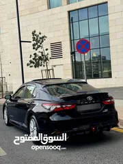  16 تويوتا كامري 2021 فل كامل مع فتحة فحص كامل 7 جيد كرت ابيض بحالة الشركة