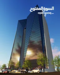  10 مكاتب للبيع في برج النبالي و الفارس  في الارسال سنتر بالقرب من برج عمار بمساحات تبدا من 45 متر مربع