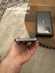  8 iPhone 13 Pro Max 256 gg gray بحاله ممتازه جدا