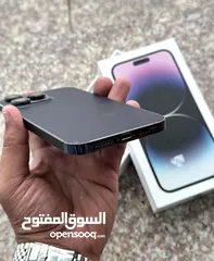  4 عرض خااص : iPhone 14 pro max 256gb هاتف نظيف جدا بحالة الوكالة بدون اي شموخ أو مشاكل مع ضمان