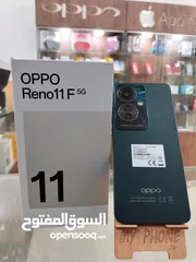  4 مستعمل ايام oppo Reno 11F 5G رام 16 جيجا 256 مكفول بالشركة متوفر توصيل أغراضة الأصلية