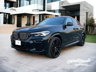  1 AED 4080 PM  BMW X6 2022  UNDER WARRANTY  CLEAN TITLE  LOW MILEAGE  LIKE BRAND NEW