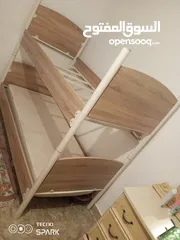  1 سرير اطفال زوجي صناعة تركية